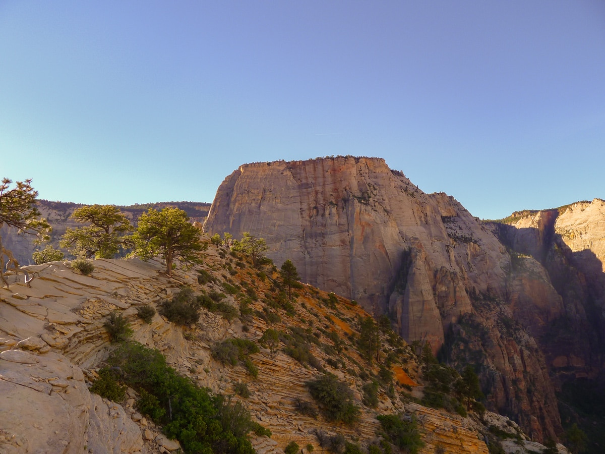 Angel's Landing hike in Zion National Park has beautiful views
