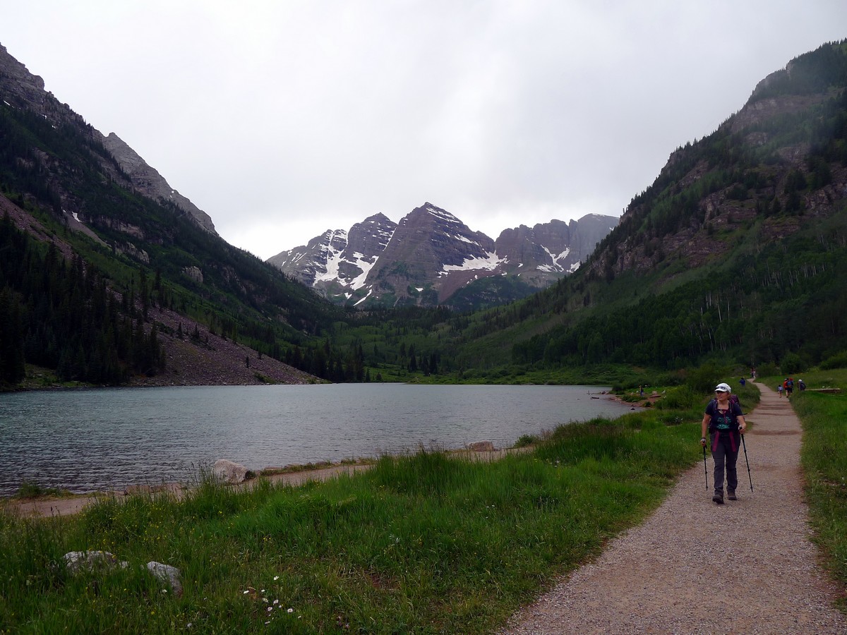 Visiting Maroon Lake in Aspen is a great idea when planning your trip in Colorado