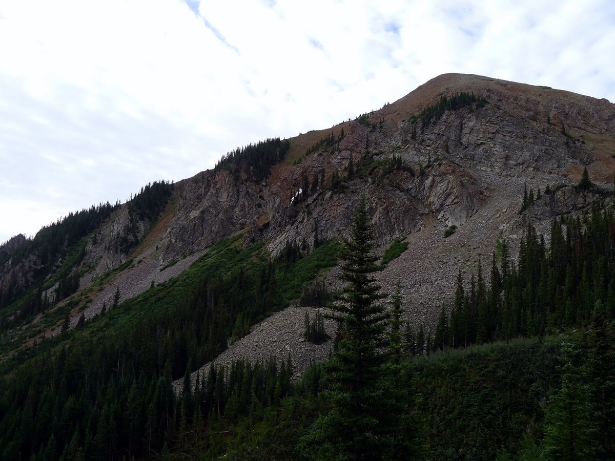 Unnamed Peak from the Cathedral Lake Hike near Aspen, Colorado