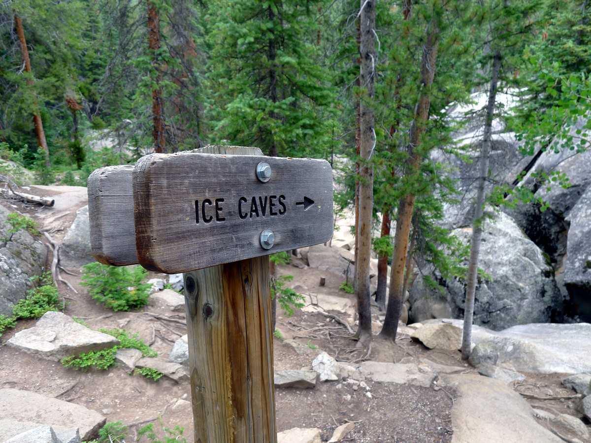 Beautiful scenery of the Grottos Loop hike near Aspen, Colorado