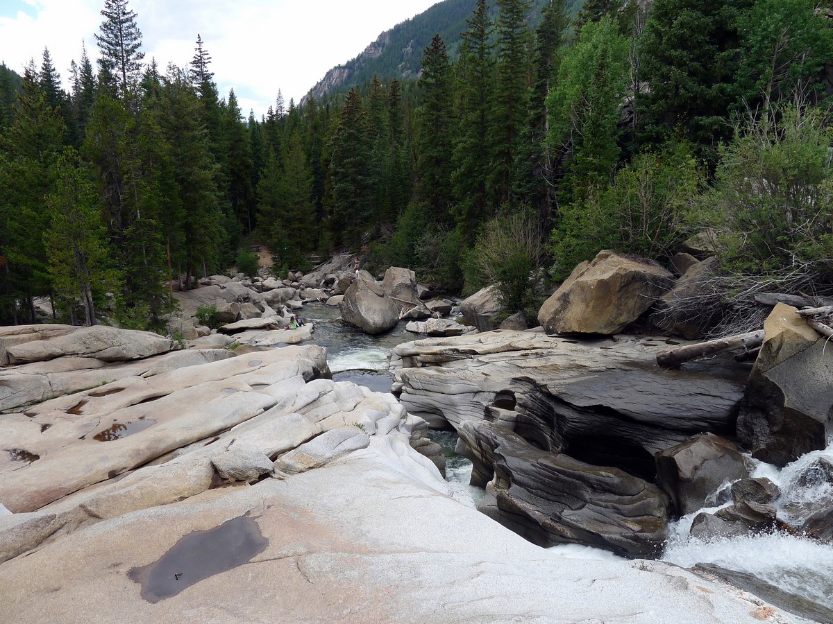 River on the Grottos Loop hike near Aspen, Colorado