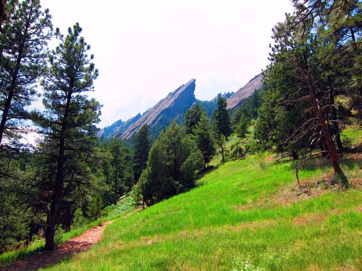 Trail of the 1st Flatiron Hike near Boulder, Colorado