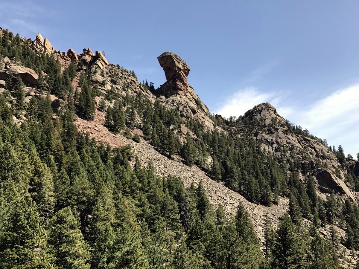 Devil's Thumb from the Bear Peak Hike near Boulder, Colorado