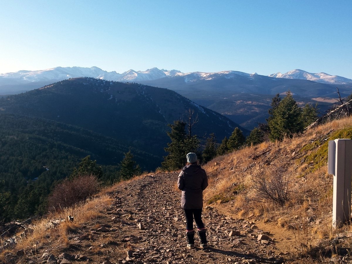 Trail of the Sugarloaf Mountain Hike near Boulder, Colorado