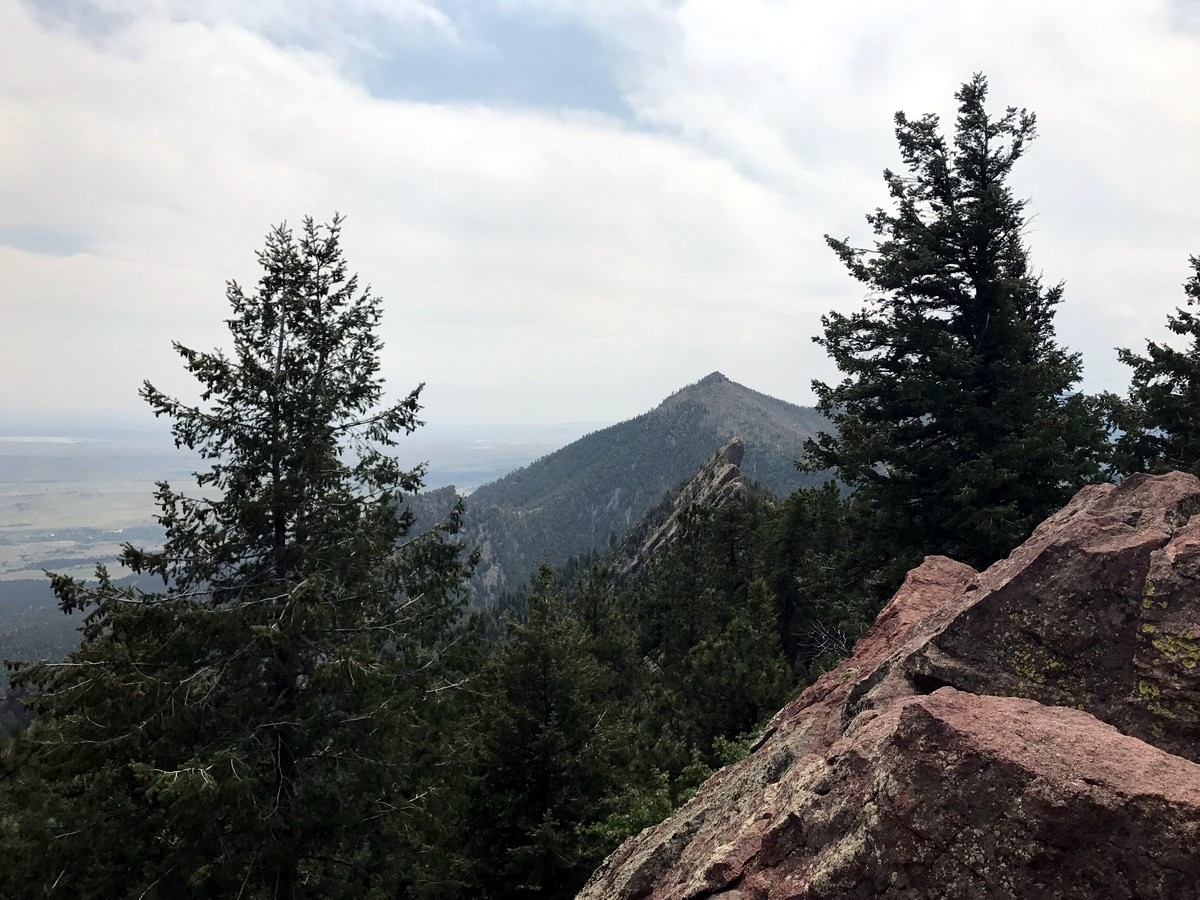 Bear Peak from the Green Mountain Hike near Boulder, Colorado