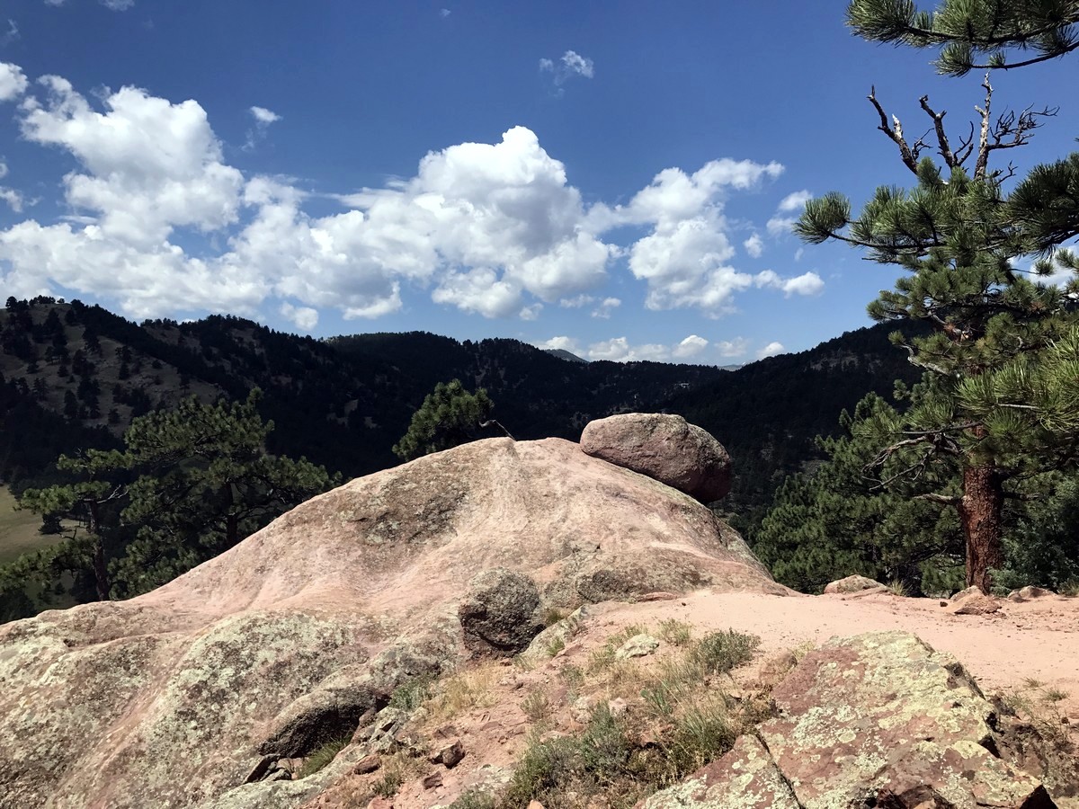 View from the Mount Sanitas Hike near Boulder, Colorado