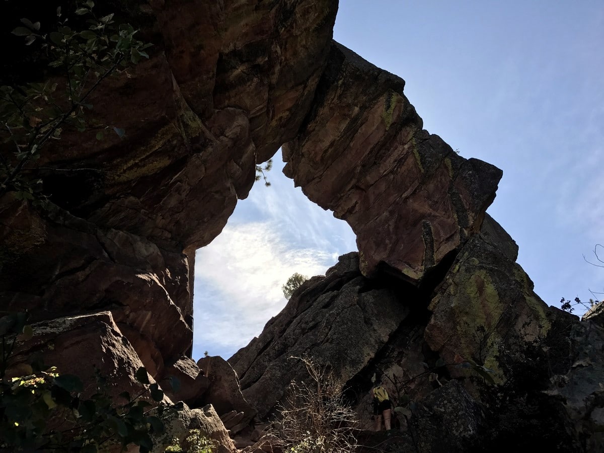 Beautiful the Royal Arch Hike near Boulder, Colorado
