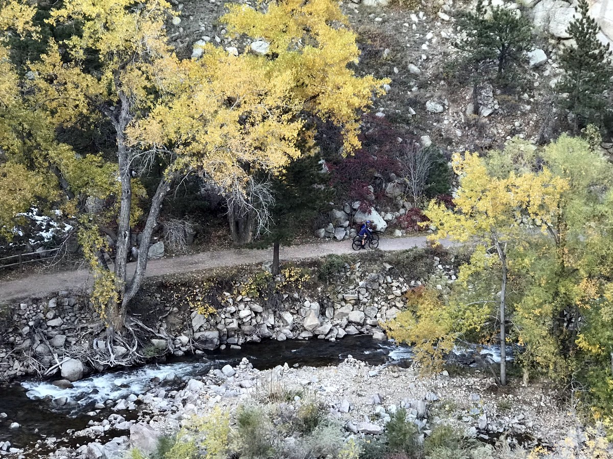 Views of the Boulder Creek Trail Hike near Boulder, Colorado