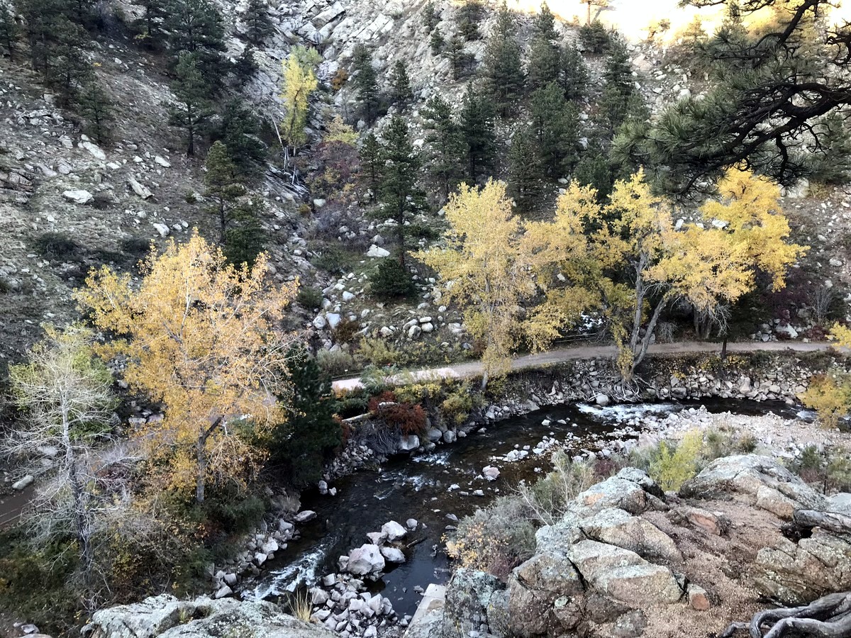 Views from the Boulder Creek Trail Hike near Boulder, Colorado