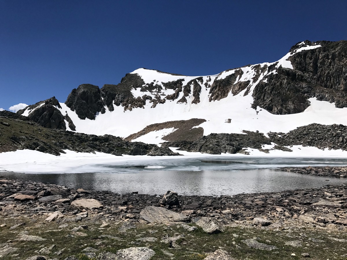 Beautiful views of the Lake Dorothy Hike in Indian Peaks, Colorado