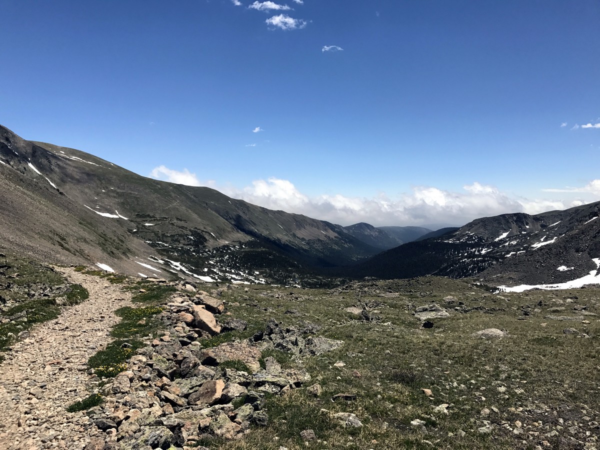 4th of July valley from the Lake Dorothy Hike in Indian Peaks, Colorado