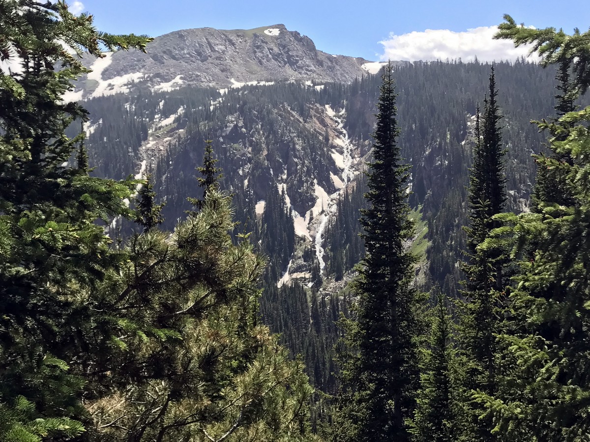 Spring runoff on the Lake Dorothy Hike in Indian Peaks, Colorado