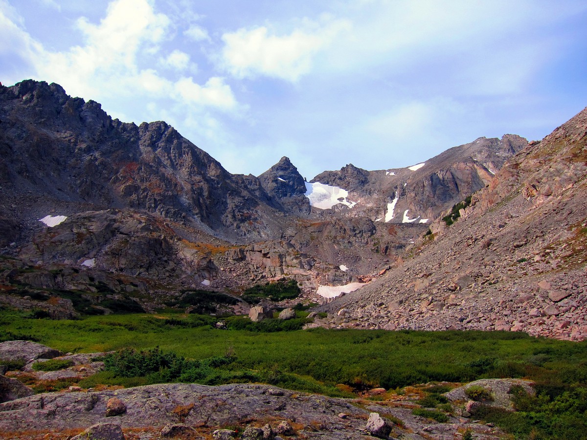 Navajo Peak from the Lake Isabelle Trail Hike in Indian Peaks, Colorado