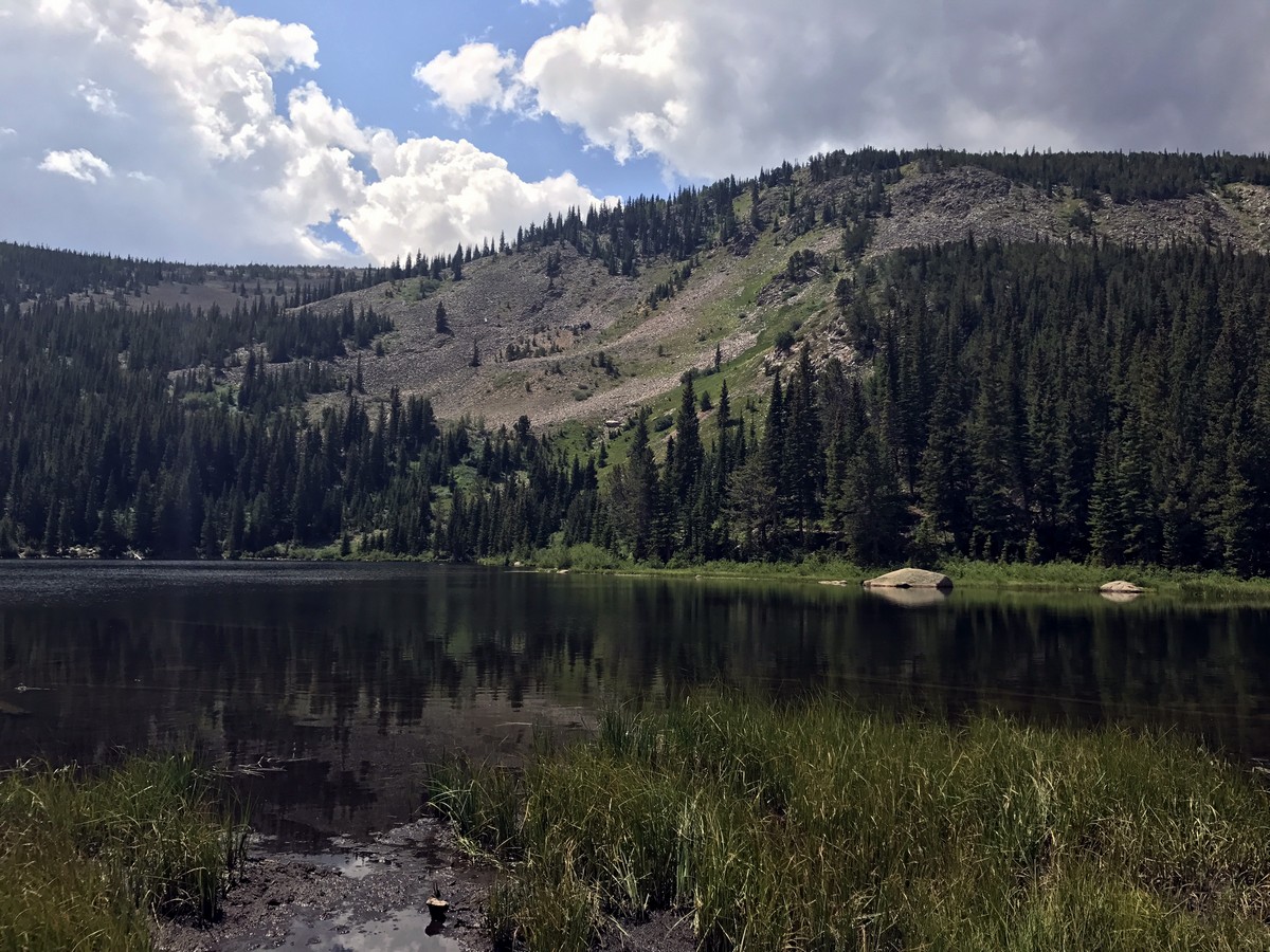 Beautiful views on the Lost Lake Hike in Indian Peaks, Colorado