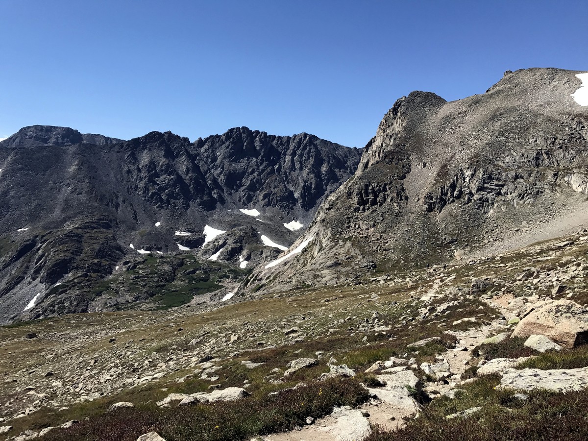 Great views from the Pawnee Pass Hike in Indian Peaks, Colorado