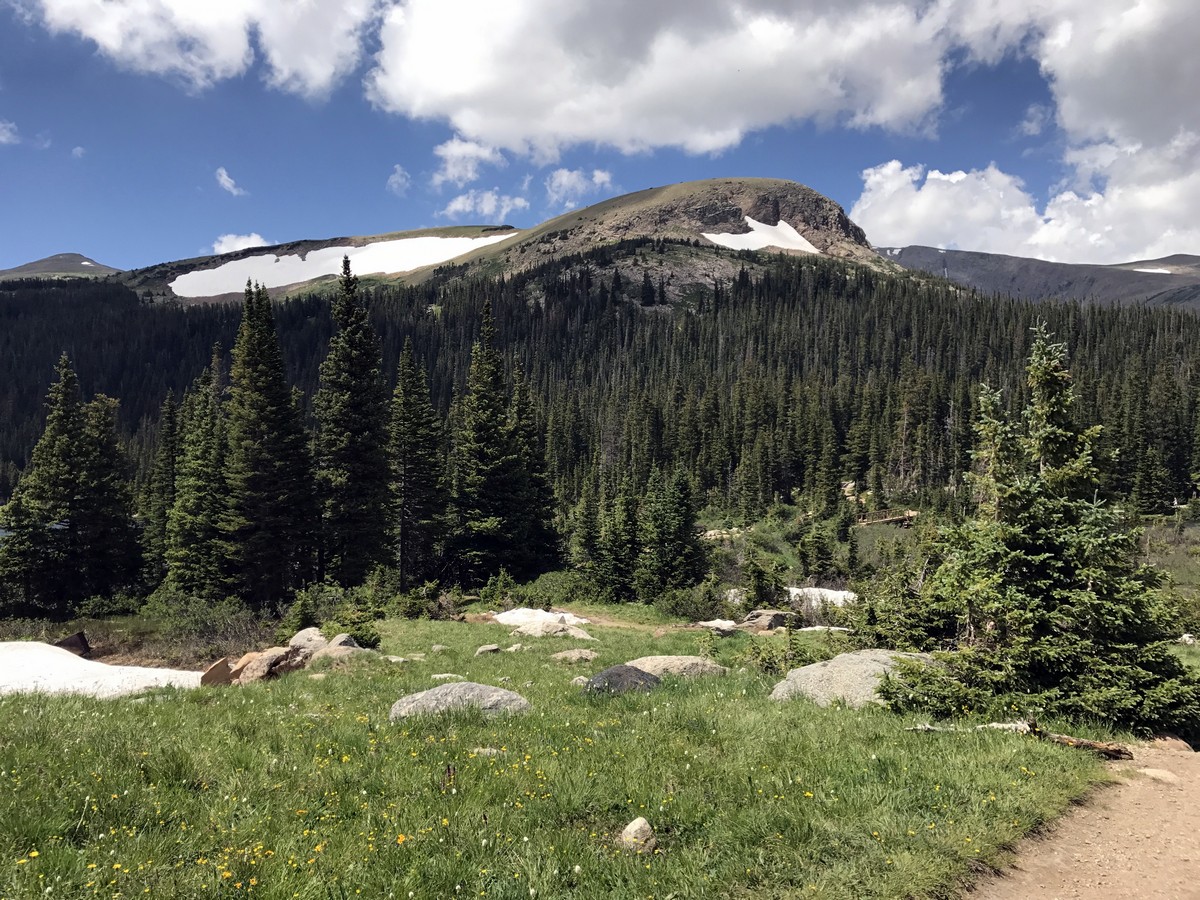 Jean Lunning Trail on the Long Lake Trail Hike in Indian Peaks, Colorado