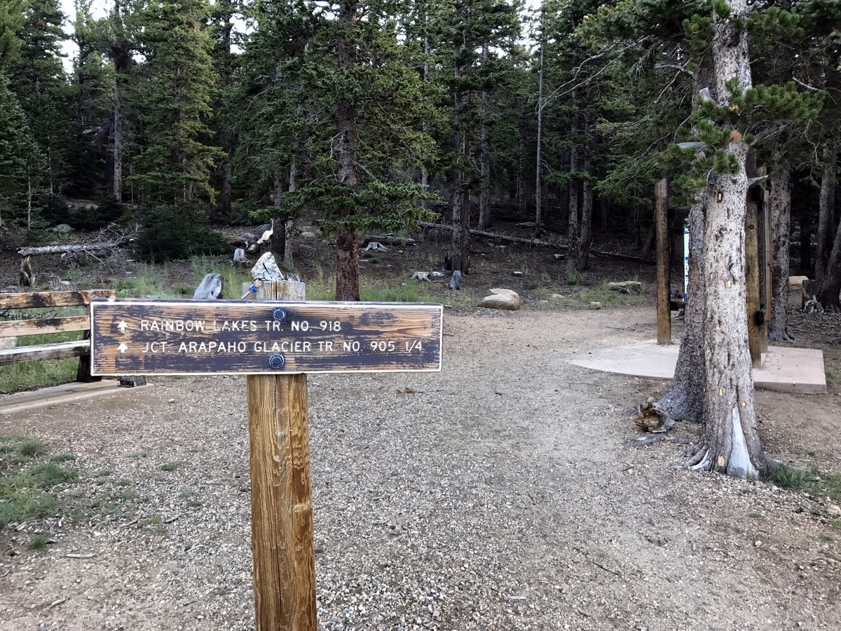 Views of the Rainbow Lake Trail Hike in Indian Peaks, Colorado