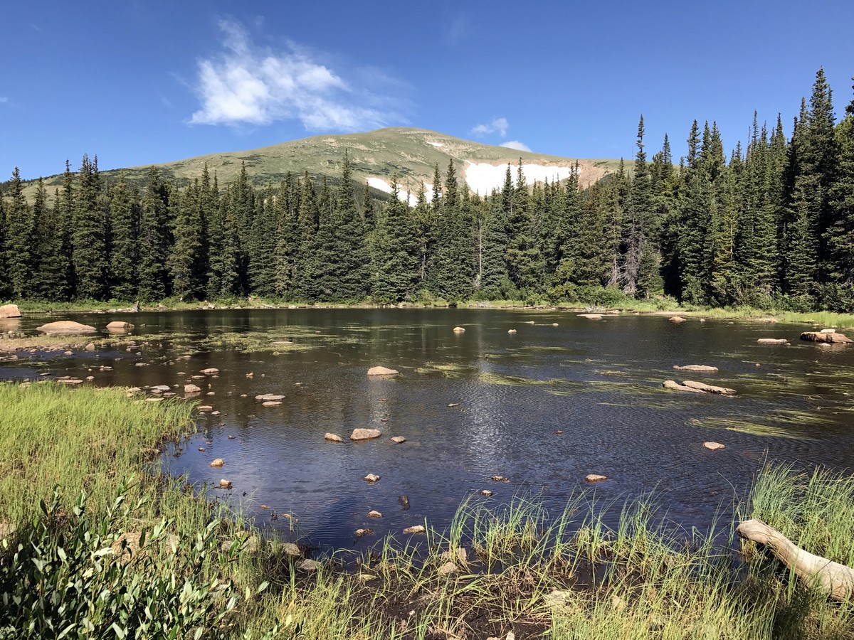 Beautiful views of the Rainbow Lake Trail Hike in Indian Peaks, Colorado