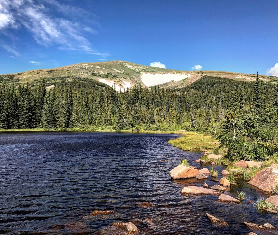 Views of the Rainbow Lake Trail Hike in Indian Peaks