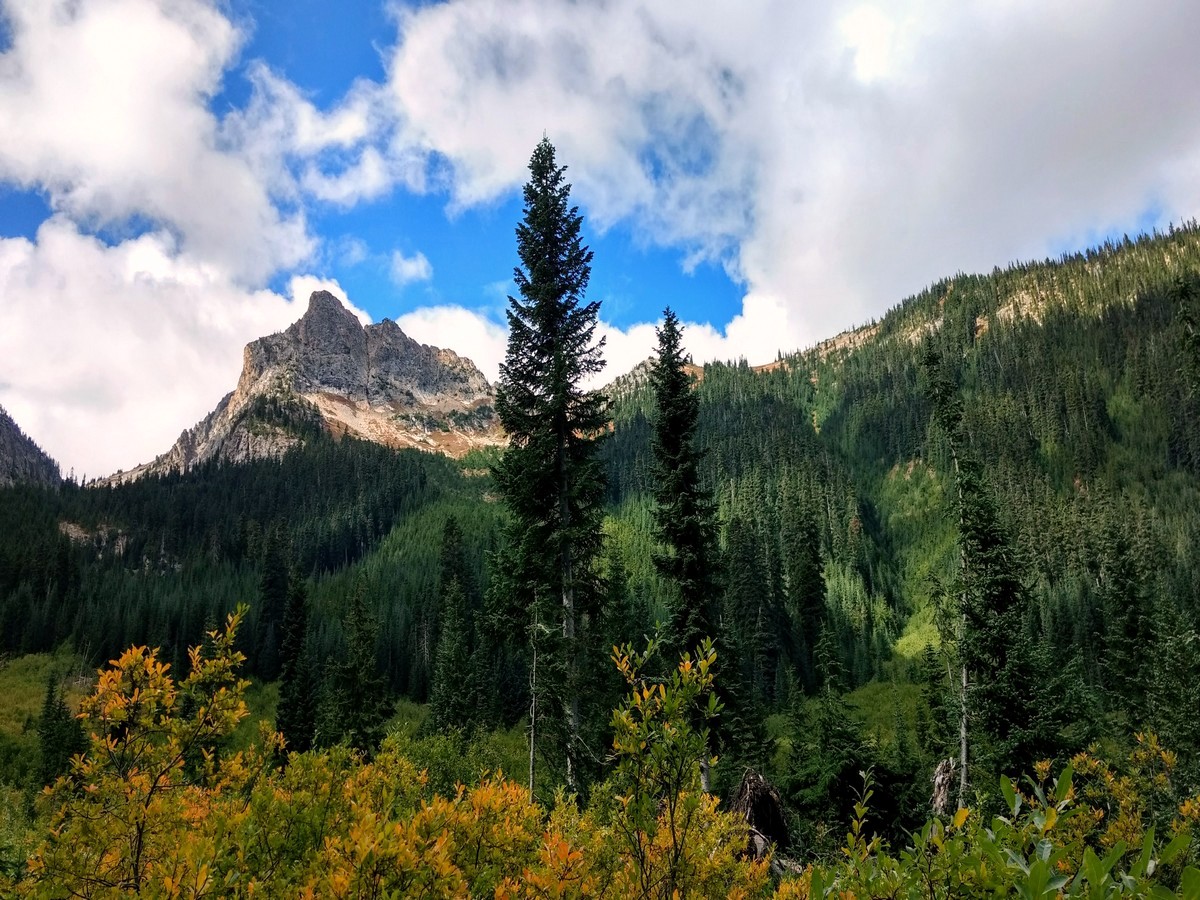 New Morning Peak on the Easy Pass Hike in North Cascades, Washington