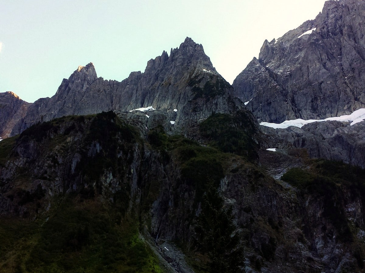 Cascade Peak on the Cascade Pass Hike in North Cascades, Washington