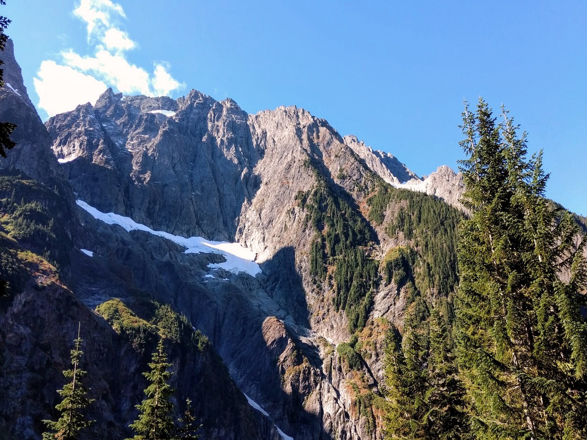 Johannesburg Mountain from the Cascade Pass Hike in North Cascades, Washington