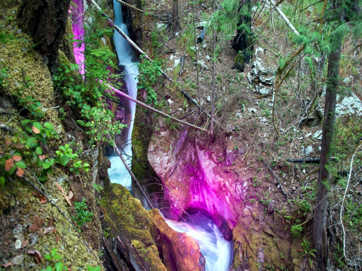 The beautiful views of the Ladder Creek Falls Hike in the North Cascades National Park, Washington