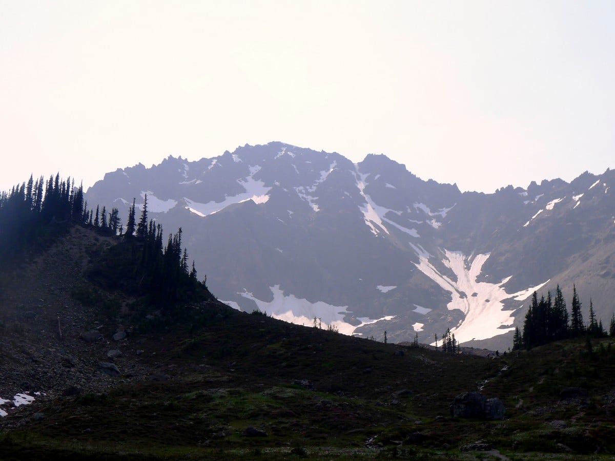 Mt Deception from the Royal Basin hike in Olympic National Park