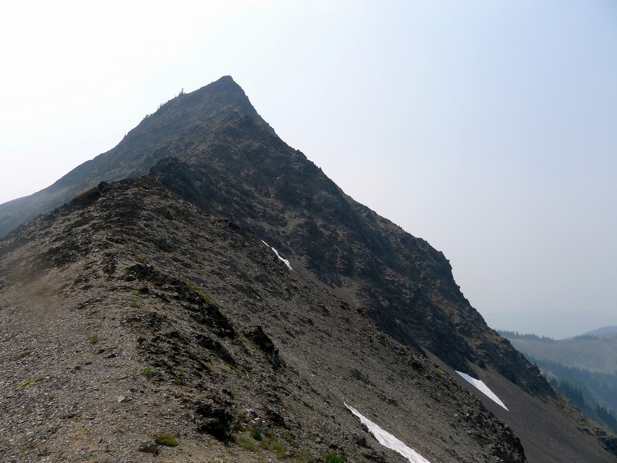 The rugged ridge from the Obstruction Point Hike in Olympic National Park, Washington