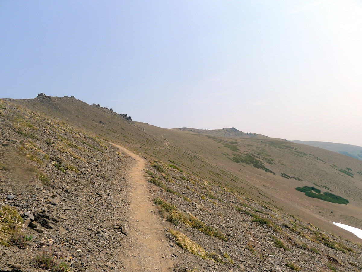 Beautiful landscape of the Obstruction Point Hike in Olympic National Park, Washington