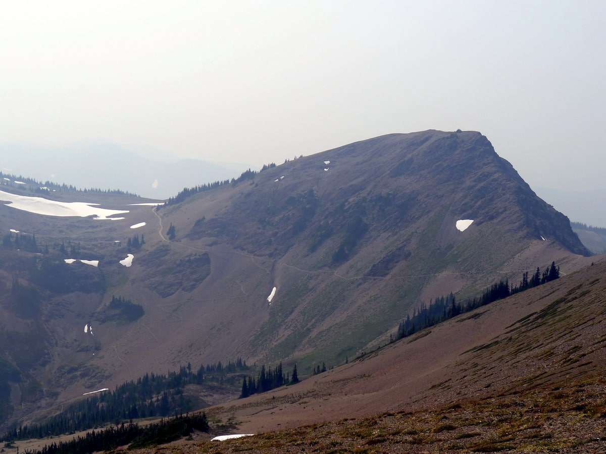 The scenery of the Obstruction Point Hike in Olympic National Park, Washington