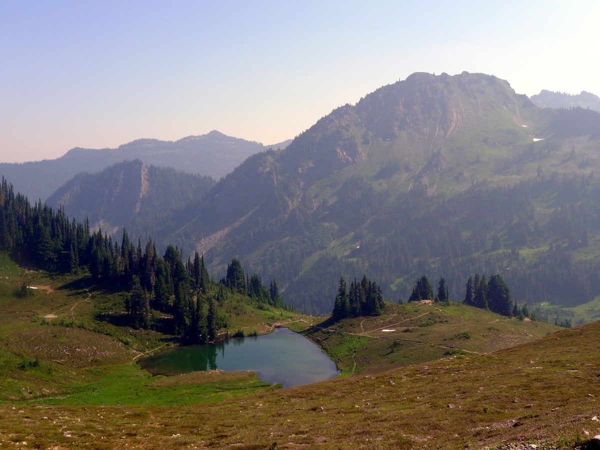 Heart Lake on the High Divide Loop Hike in Olympic National Park