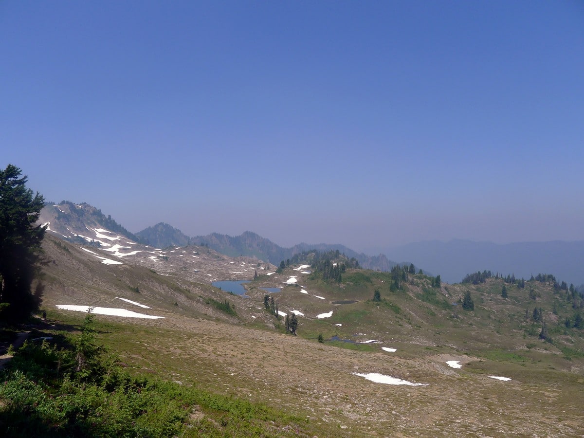 Seven Lakes from the High Divide Loop Hike in Olympic National Park