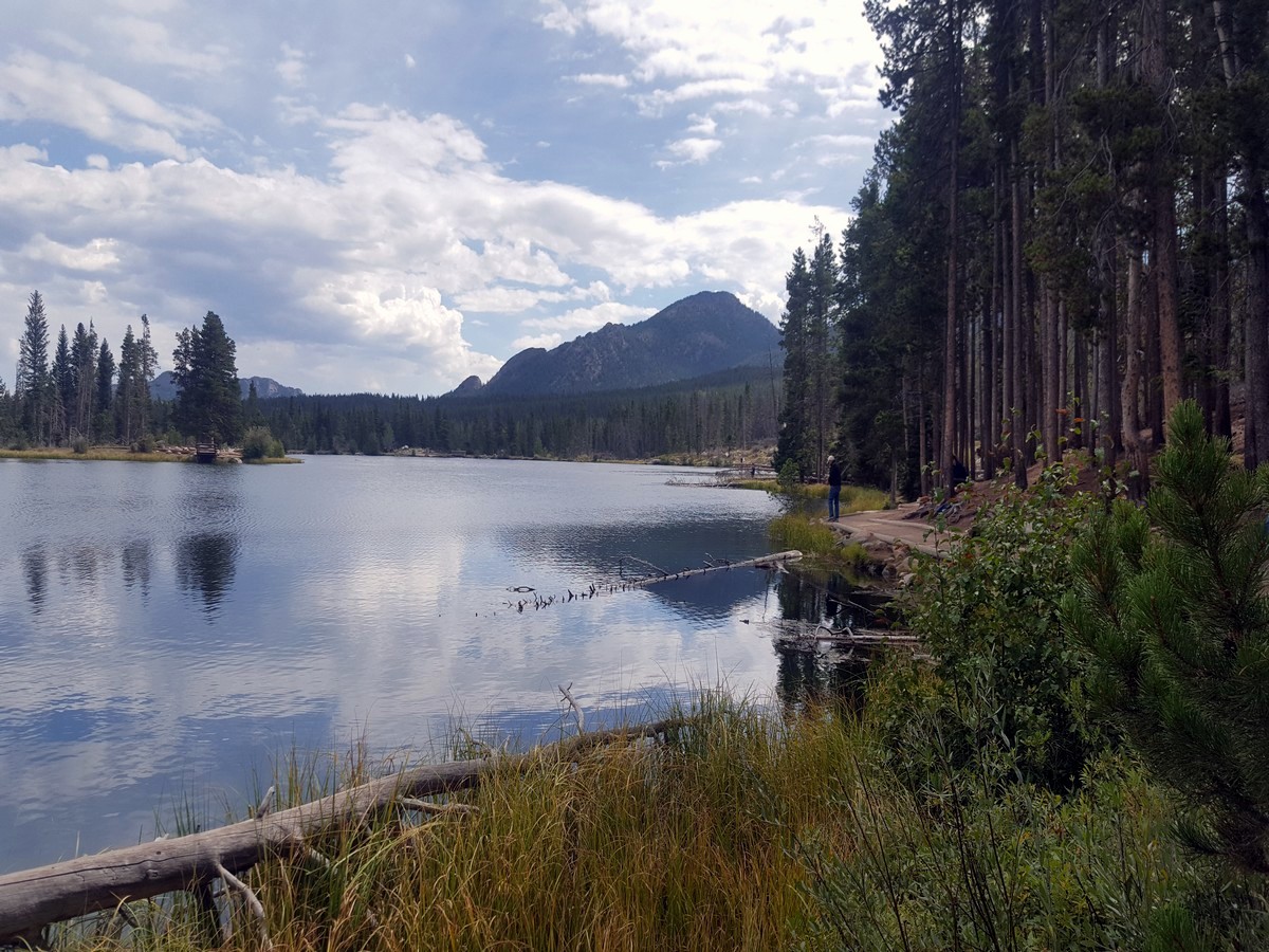 Emerald Mountain from the Sprague Lake Hike in Rocky Mountains National Park, Colorado