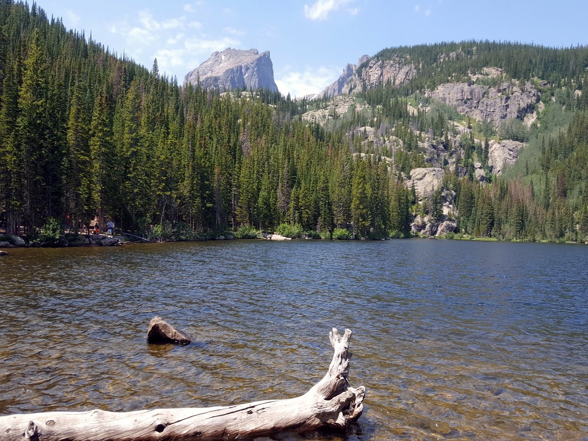 Bear Lake on the Nymph, Dream and Emerald Lakes Hike in Rocky Mountains National Park, Colorado