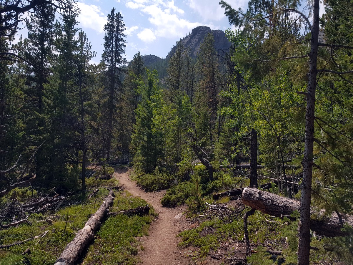 Trail of the Gem Lake and Balanced Rock Hike in Rocky Mountain National Park, Colorado