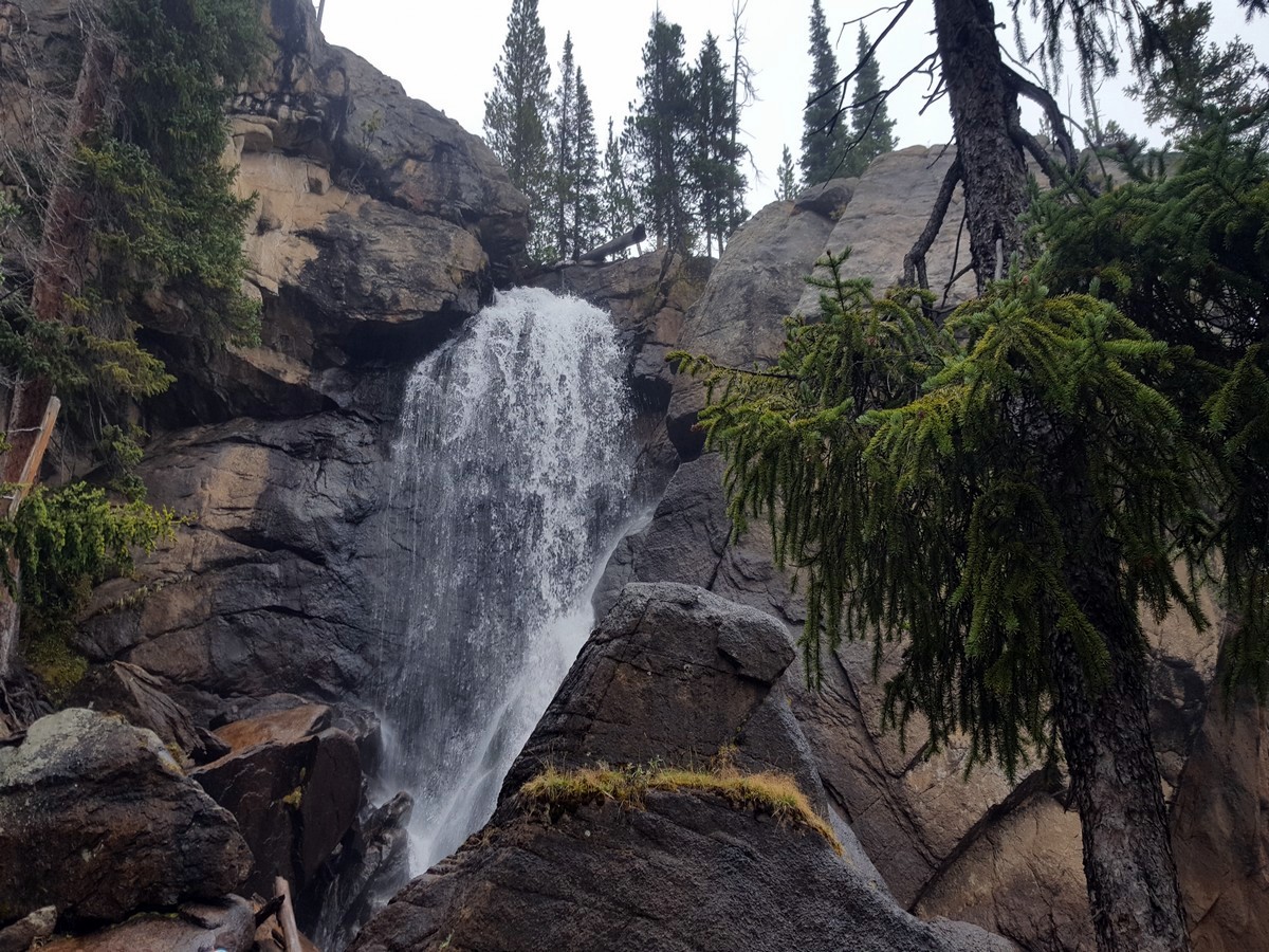 Views from the Ouzel Falls Hike in the Rocky Mountain National Park, Colorado