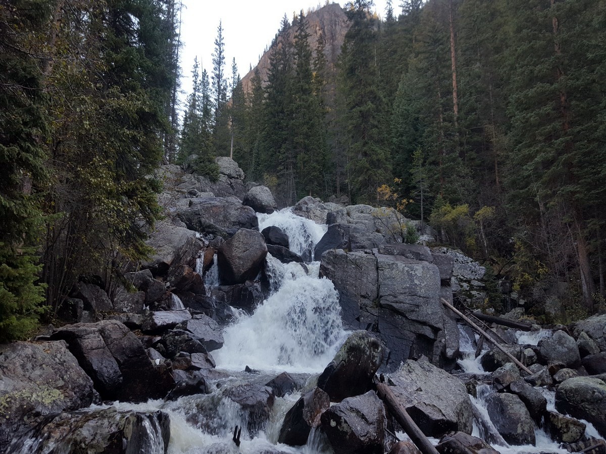 Cascade Falls Hike in the Rocky Mountain National Park, Colorado
