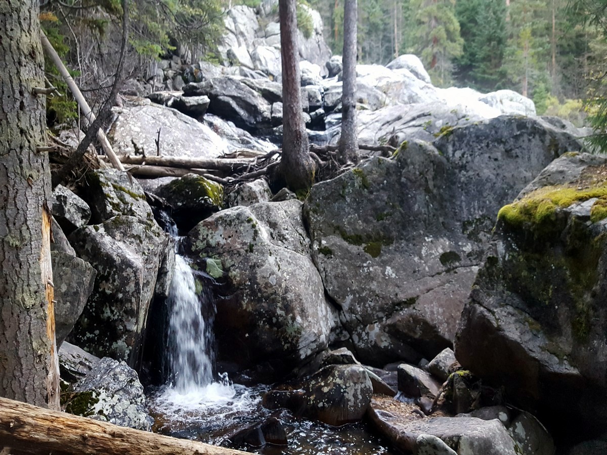 Great views around the Cascade Falls Hike in the Rocky Mountain National Park, Colorado