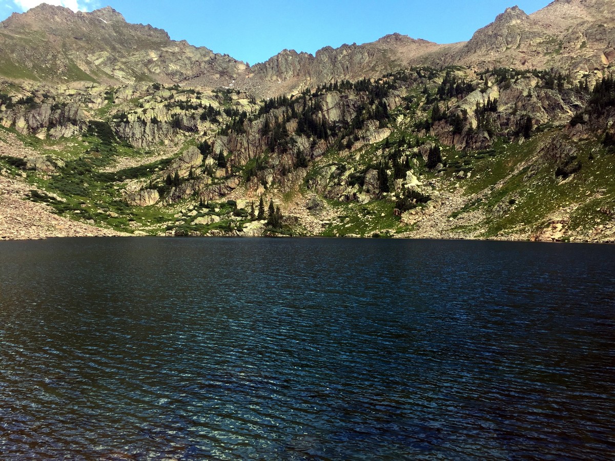 Scenery of the Pitkin Lake Trail Hike near Vail, Colorado