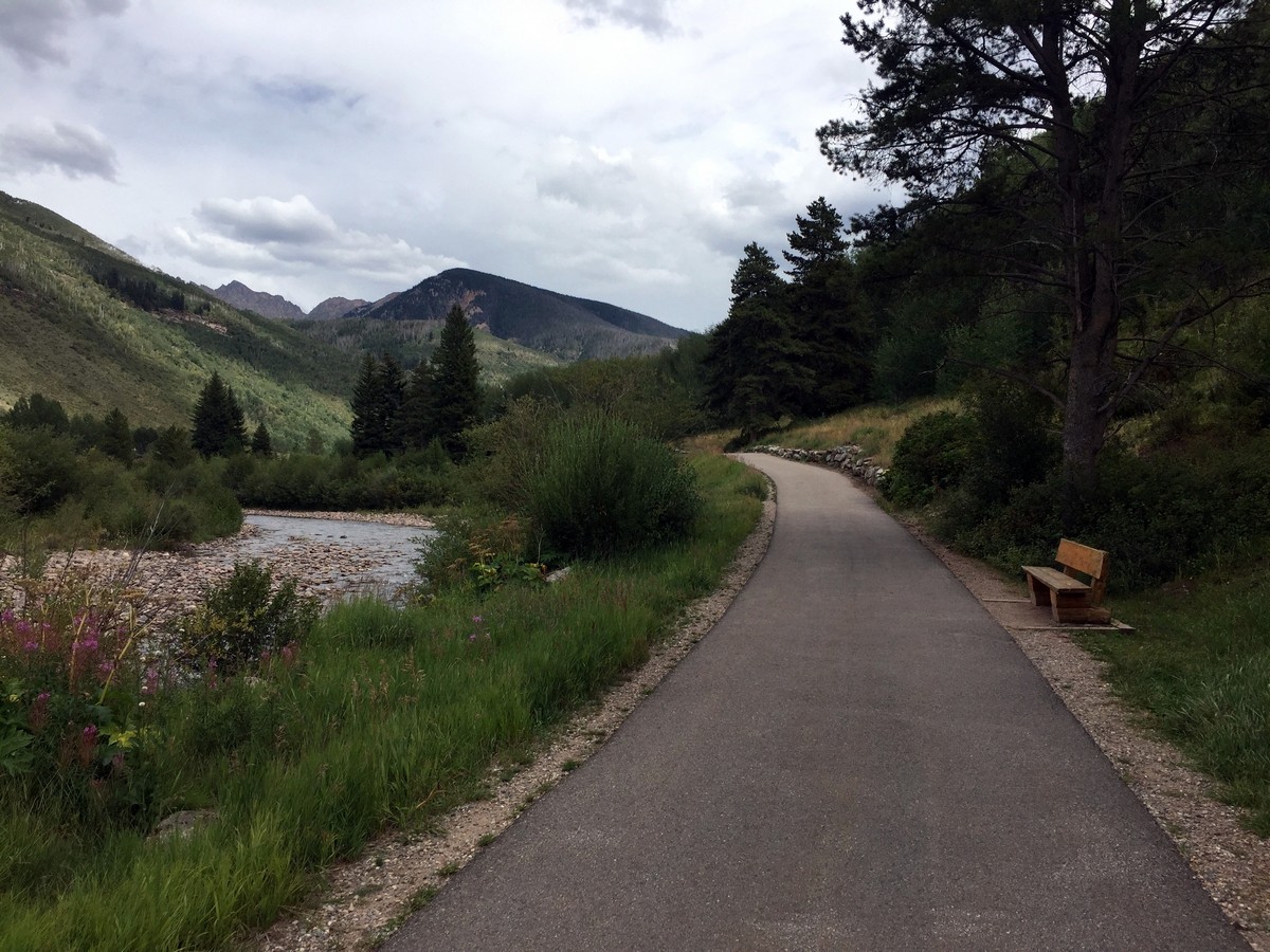 Gore Valley Trail Hike in Vail has beautiful views