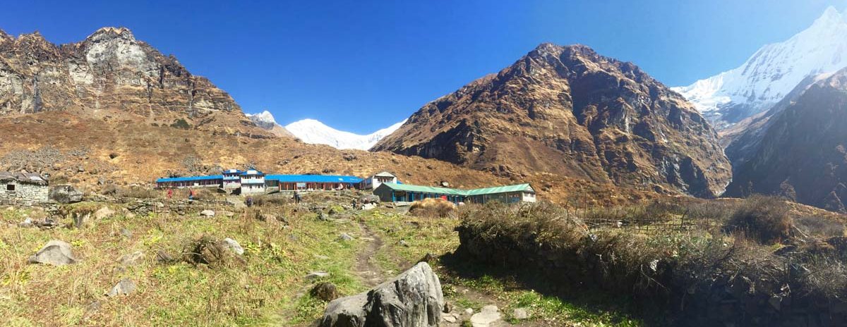 Guesthouses on the Annapurna Base Camp hike