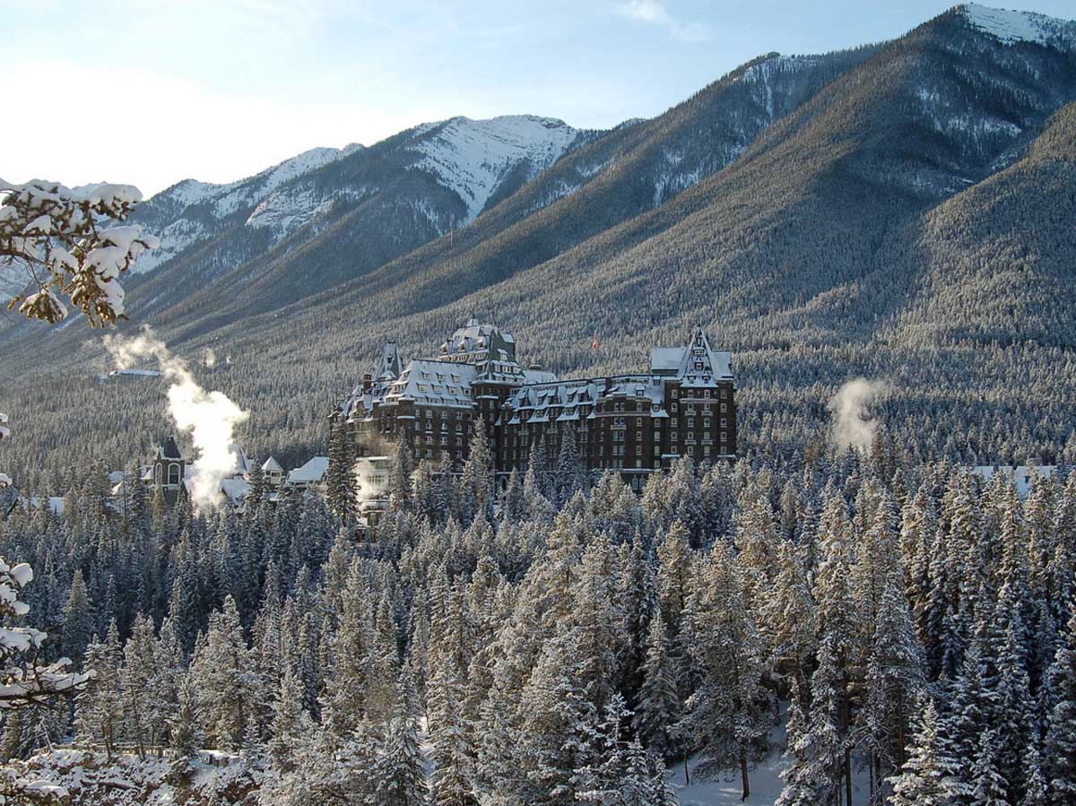 The Stunning Banff Springs Hotel