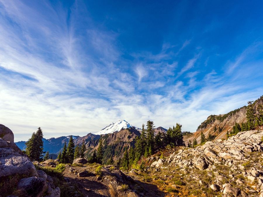 Mount Baker-Snoqualmie National Forest is one of the best hiking regions in Washington