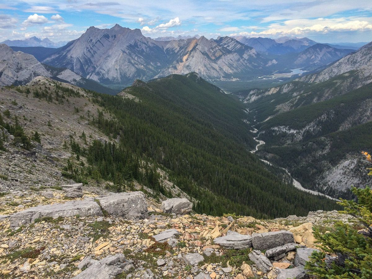 Trail of the Wasootch Ridge Hike in Kananaskis, near Canmore