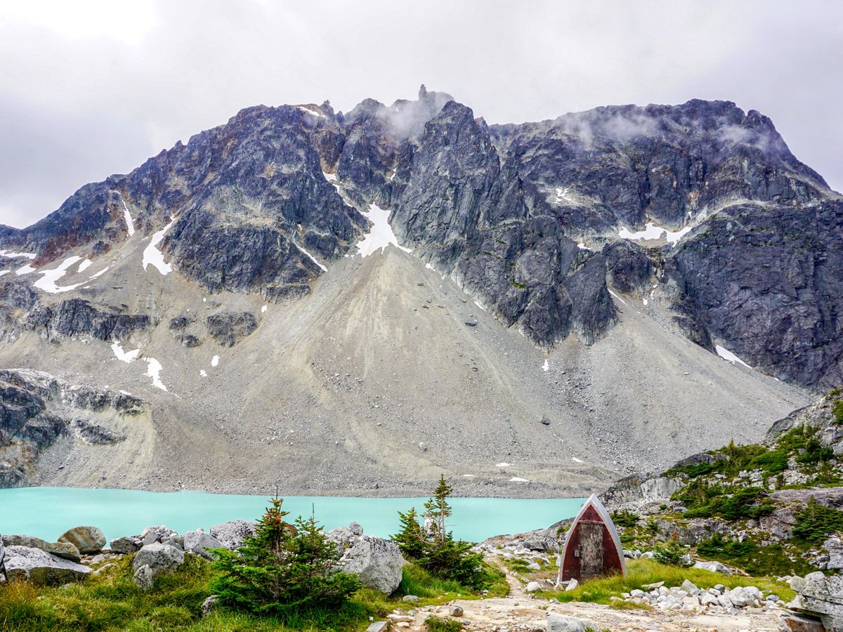 Mountain from the Wedgemount Lake Hike in Whistler, Canada