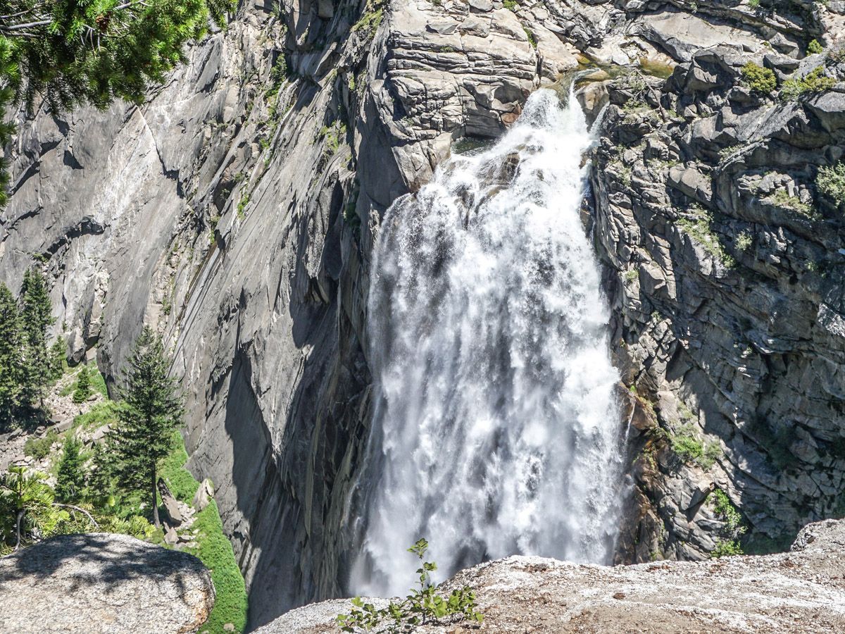 Falls at Yosemite Boot Hike in Yosemite National Park