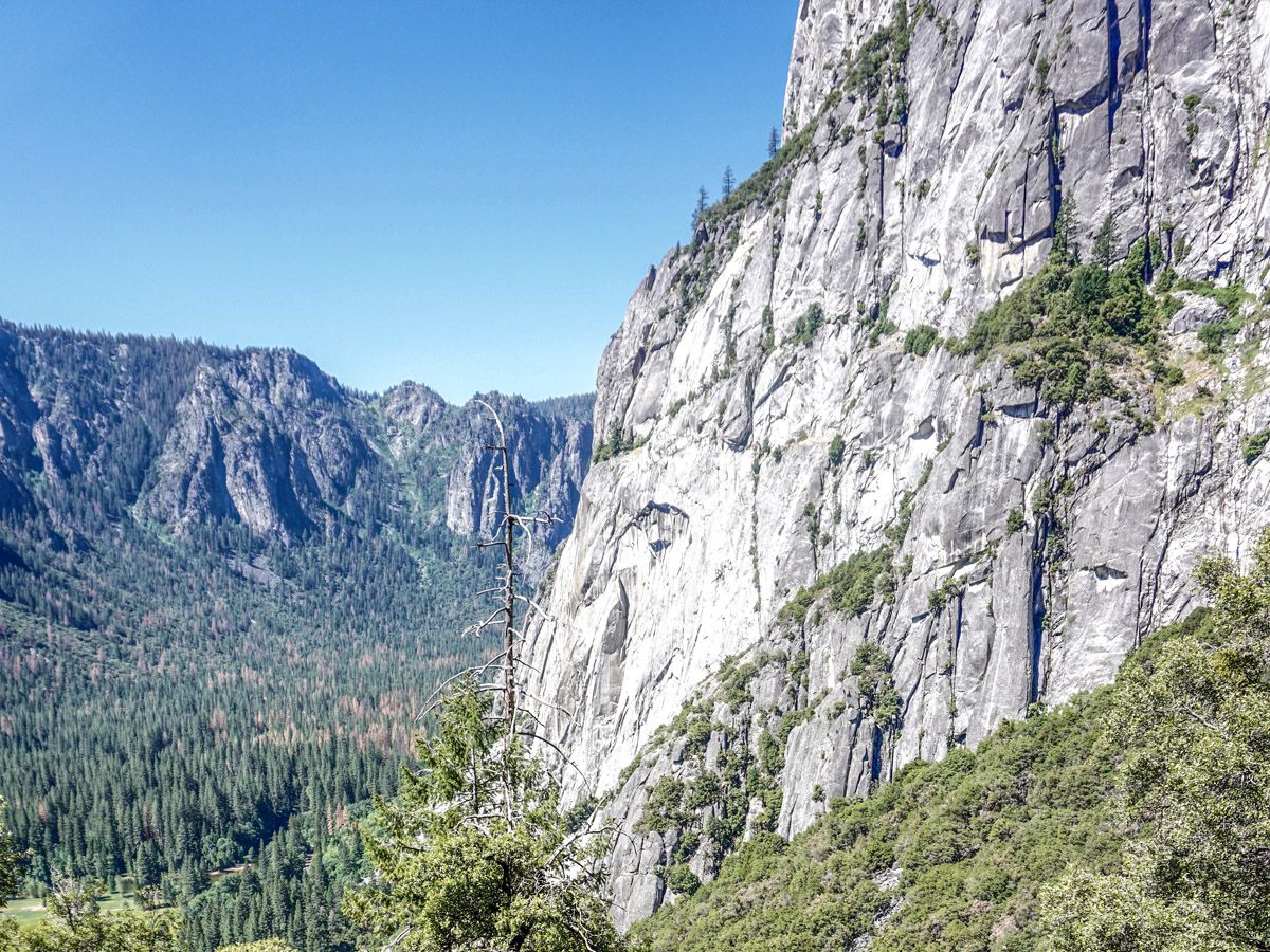 Views from the Yosemite Falls Hike in Yosemite National Park, California