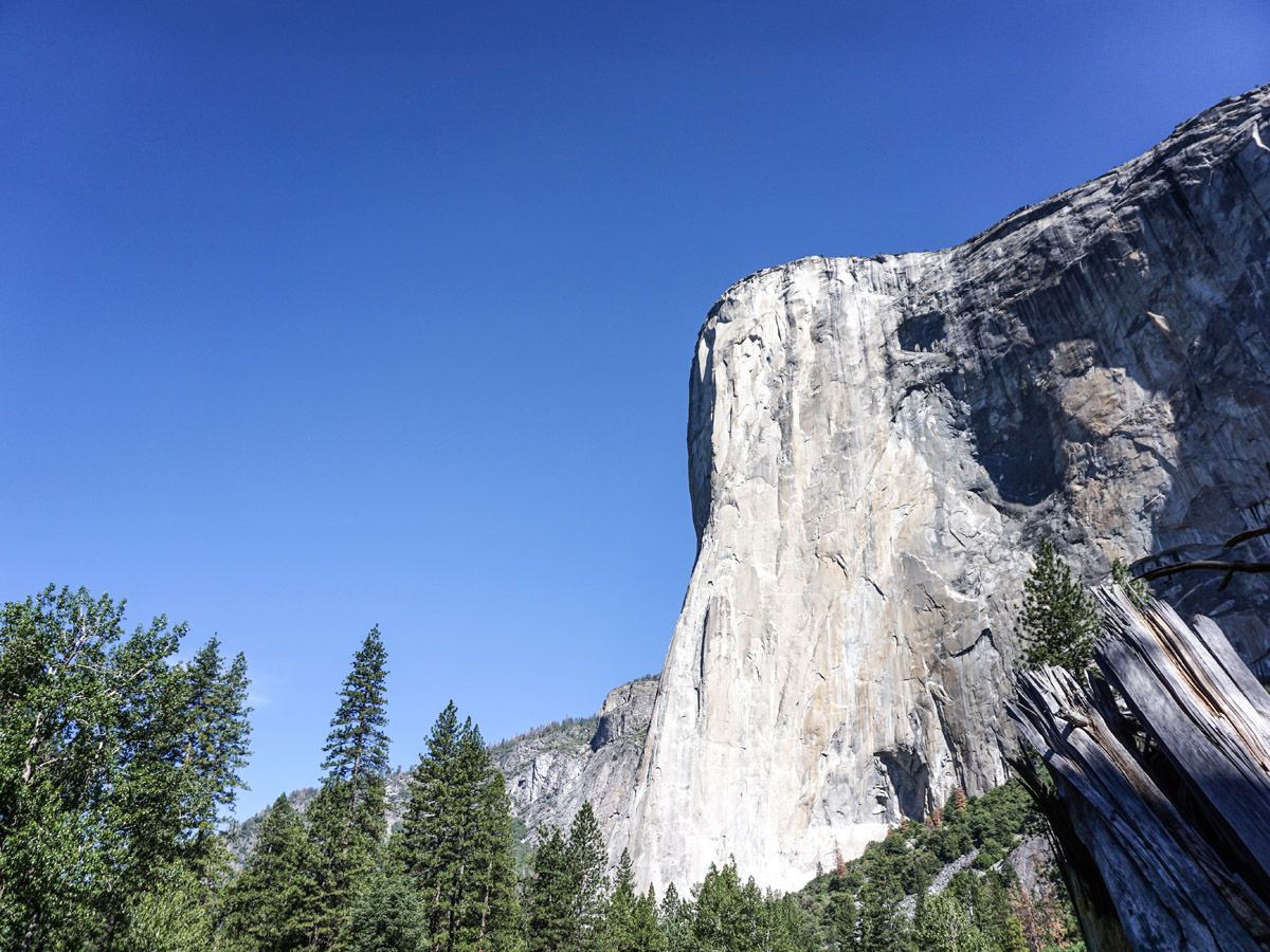 Yosemite Valley is the top destination for hikers in California
