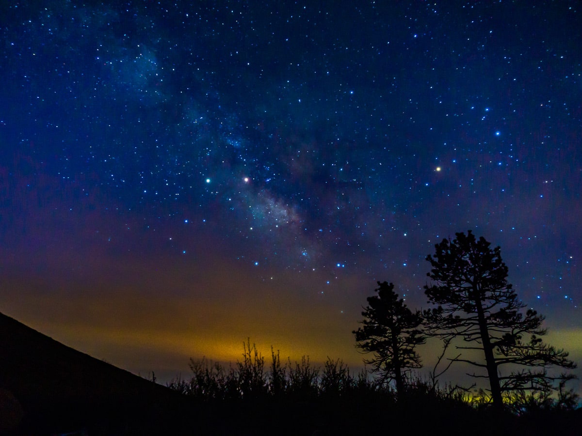 Milky Way on the Pacific Crest Trail